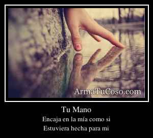Tu Mano