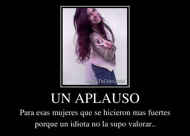 UN APLAUSO