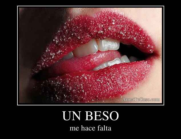 UN BESO