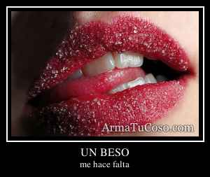 UN BESO