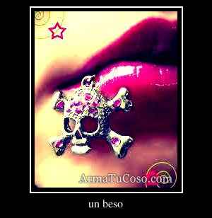un beso