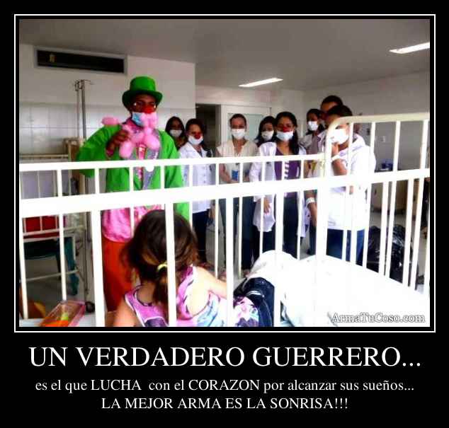 UN VERDADERO GUERRERO...