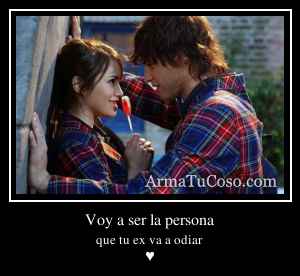 Voy a ser la persona