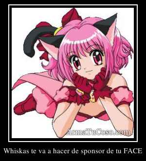 Whiskas te va a hacer de sponsor de tu FACE