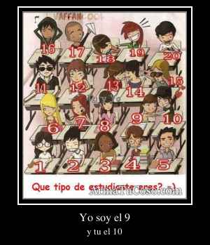 Yo soy el 9