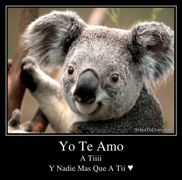 Yo Te Amo